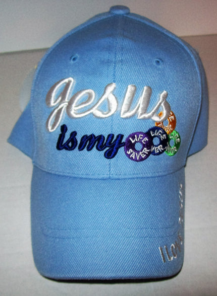 Jesus Is My Lifes Saver Candy Baseball Cap Hat - We Got Character Toys N More