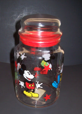 Mickey Mouse Disney Glass Candy Jar - We Got Character Toys N More