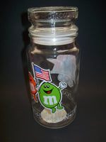 M&M Olympic Glass Candy Jar - We Got Character Toys N More