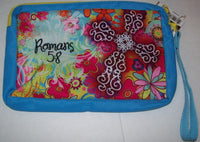 Romans 5:8 Flowers Cosmetic Bag Kerusso - We Got Character Toys N More