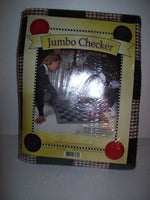 Jumbo Checkers Rug Game - We Got Character Toys N More