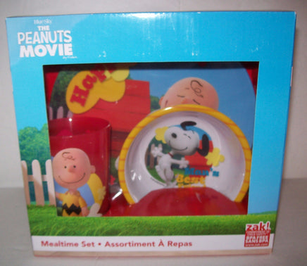 The Peanuts Movie Mealtime Set By Zak - We Got Character Toys N More