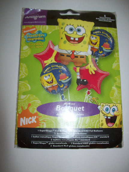 SpongeBob SquarePants Balloon Bouquet - We Got Character Toys N More
