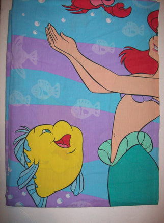 The Little Mermaid Disney Twin  Flat Sheet - We Got Character Toys N More