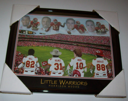 Little Warriors Harrison Woods Football Print - We Got Character Toys N More