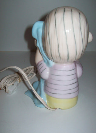 Linus Peanuts Ceramic Lamp Night Light - We Got Character Toys N More