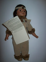 Native American Series Doll Brave Bear Lakota Sioux Brave - We Got Character Toys N More