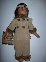 Native American Series Doll Brave Bear Lakota Sioux Brave - We Got Character Toys N More