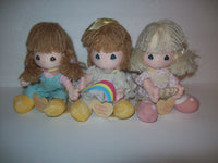 Lot of 3 Precious Moments Dolls - We Got Character Toys N More