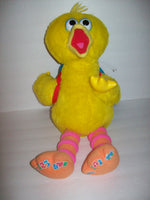 Play & Teach Big Bird Sesame Street Interactive Learning Plush Color Shapes ABC - We Got Character Toys N More