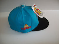 Garfield Blue Baseball Cap Hat - We Got Character Toys N More