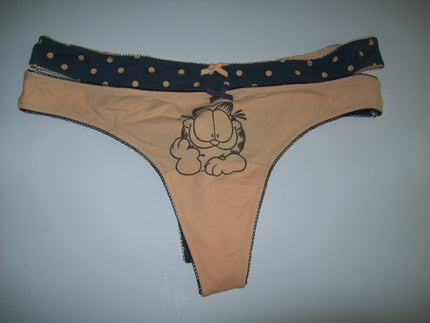 Garfield Thongs Underwear Lot of 2 - We Got Character Toys N More