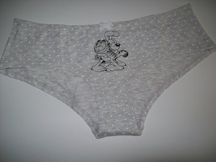 Garfield Gray Polk A Dot Hipster Underwear - We Got Character Toys N More