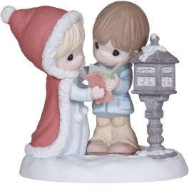 Precious Moments “Tidings Of Comfort And Joy” Bisque Porcelain Figurine - We Got Character Toys N More