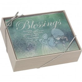 Precious Moments “Inspirational Greeting Cards” Boxed Set of 12 Notecards with Envelopes - We Got Character Toys N More