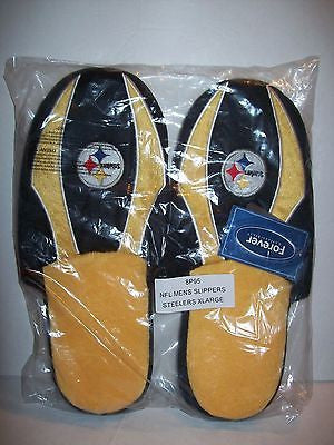 Forever 21 NFL Pittsburgh Steelers Men's Slippers XL - We Got Character Toys N More