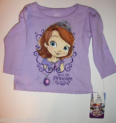 Sophia The Princess Long Sleeve Shirt - We Got Character Toys N More