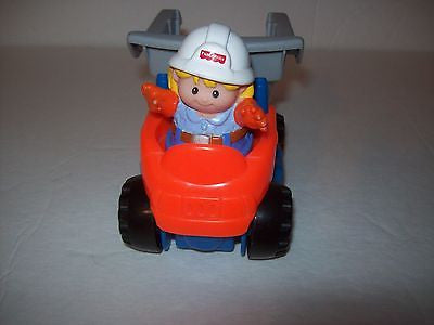 Fisher Price Little People Dump Truck and Worker - We Got Character Toys N More