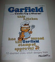 Garfield Cooks Up A Storm! Cross Stitch Book - We Got Character Toys N More