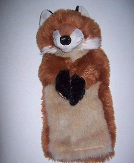 FOLKMANIS Stage Hand Puppet Fox  Plush 15" - We Got Character Toys N More