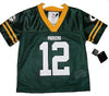 Green Bay Packers Jersey Rodgers #12 Team Apparel - We Got Character Toys N More