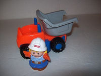 Fisher Price Little People Dump Truck and Worker - We Got Character Toys N More