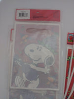 Lot Of 101 Peanuts Jazzin Snoopy Birthday Party Treat Sacks, Goody Bags - We Got Character Toys N More