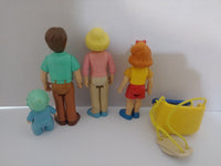 Four Little Tikes Dollhouse People with Baby Swing - We Got Character Toys N More