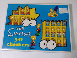 The Simpsons 3-D Checkers - We Got Character Toys N More