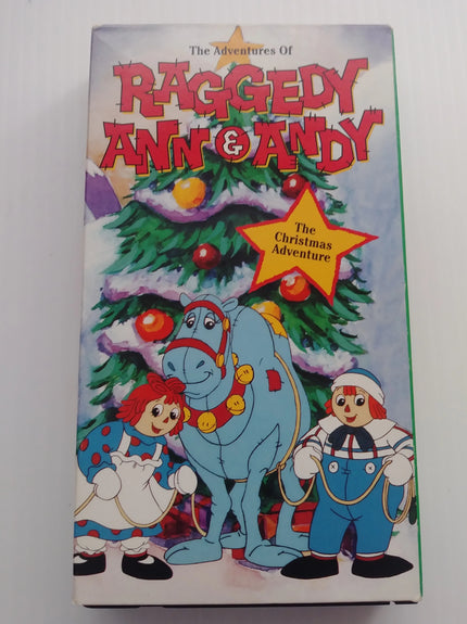 Raggedy Ann & Andy Christmas Adventure VHS Tape - We Got Character Toys N More