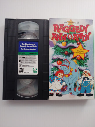 Raggedy Ann & Andy Christmas Adventure VHS Tape - We Got Character Toys N More