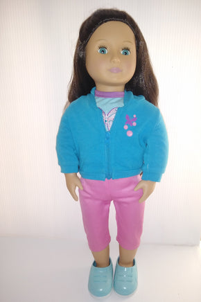 Our Generation Doll Long Brunette Hair & Blue Eyes - We Got Character Toys N More