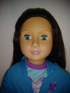 Our Generation Doll Long Brunette Hair & Blue Eyes - We Got Character Toys N More
