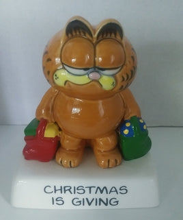 Enesco Garfield Figurine Christmas Is Giving - We Got Character Toys N More