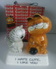 Garfield And Nermal Enesco Figurine “I Hate Cute; I Like You” - We Got Character Toys N More