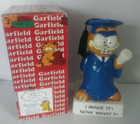 Garfield Enesco Figurine I Made It Now What Bank - We Got Character Toys N More