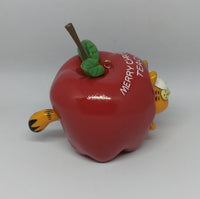 Vintage Enesco Garfield Ornament An Apple A Day - We Got Character Toys N More