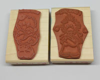 Two Suzy's Zoo Wooden Rubber Stampede Stamps - We Got Character Toys N More