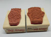 Two Suzy's Zoo Wooden Rubber Stampede Stamps - We Got Character Toys N More