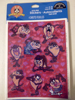 Vintage Looney Tunes Tasmanian Devil Stickers 4 Sheets - We Got Character Toys N More