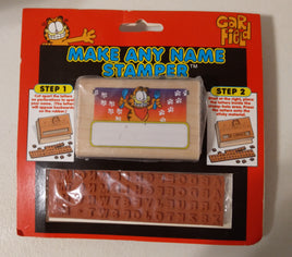 Garfield Wooden Rubber Stamper SS104C Make Any Name - We Got Character Toys N More