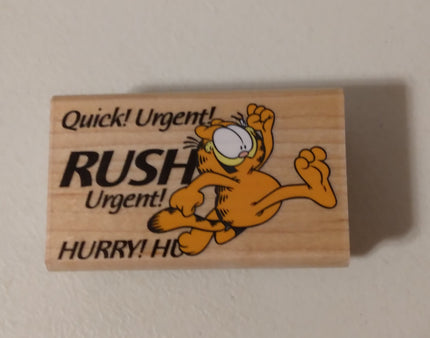 Garfield Stampede Rubber Stamp Rush - We Got Character Toys N More