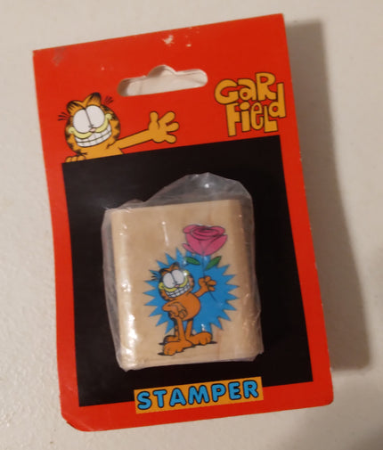 Garfield Wooden Rubber Stamper SS102E - We Got Character Toys N More
