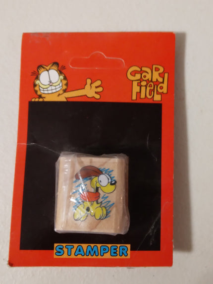 Garfield Odie Wooden Rubber Stamper SS101A - We Got Character Toys N More