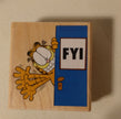 Garfield Rubber Stampede Stamp FYI - We Got Character Toys N More