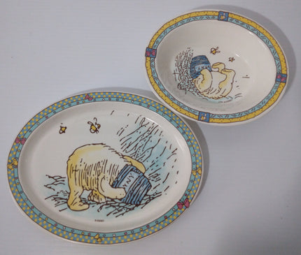 Winnie The Pooh Plate & Bowl Set - We Got Character Toys N More