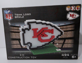 KC Team Logo 3D BRXLZ Construction Toy Set - We Got Character Toys N More