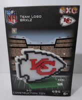 KC Team Logo 3D BRXLZ Construction Toy Set - We Got Character Toys N More