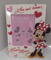 Love and Kisses Minnie Mouse Picture Frame - We Got Character Toys N More