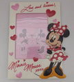 Love and Kisses Minnie Mouse Picture Frame - We Got Character Toys N More